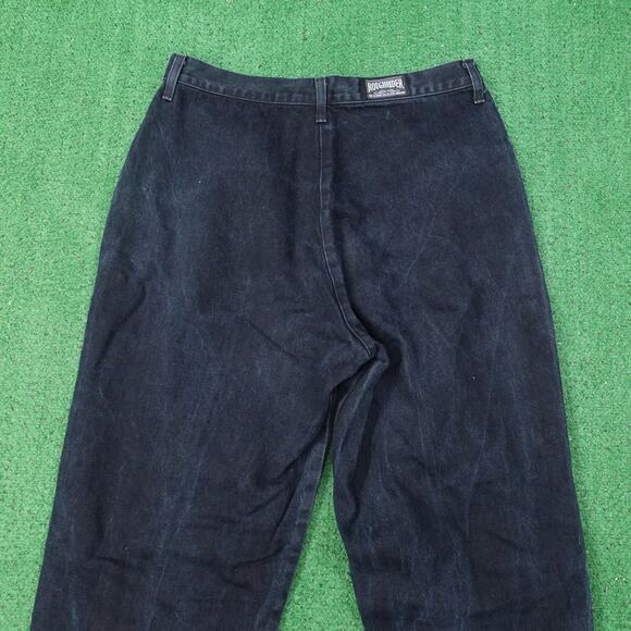 VINTAGE ROUGHRIDER BY CIRCLE T USA MADE WESTERN DENIM JEANS WOMENS 15/16 (30X35 - Picture 6 of 12